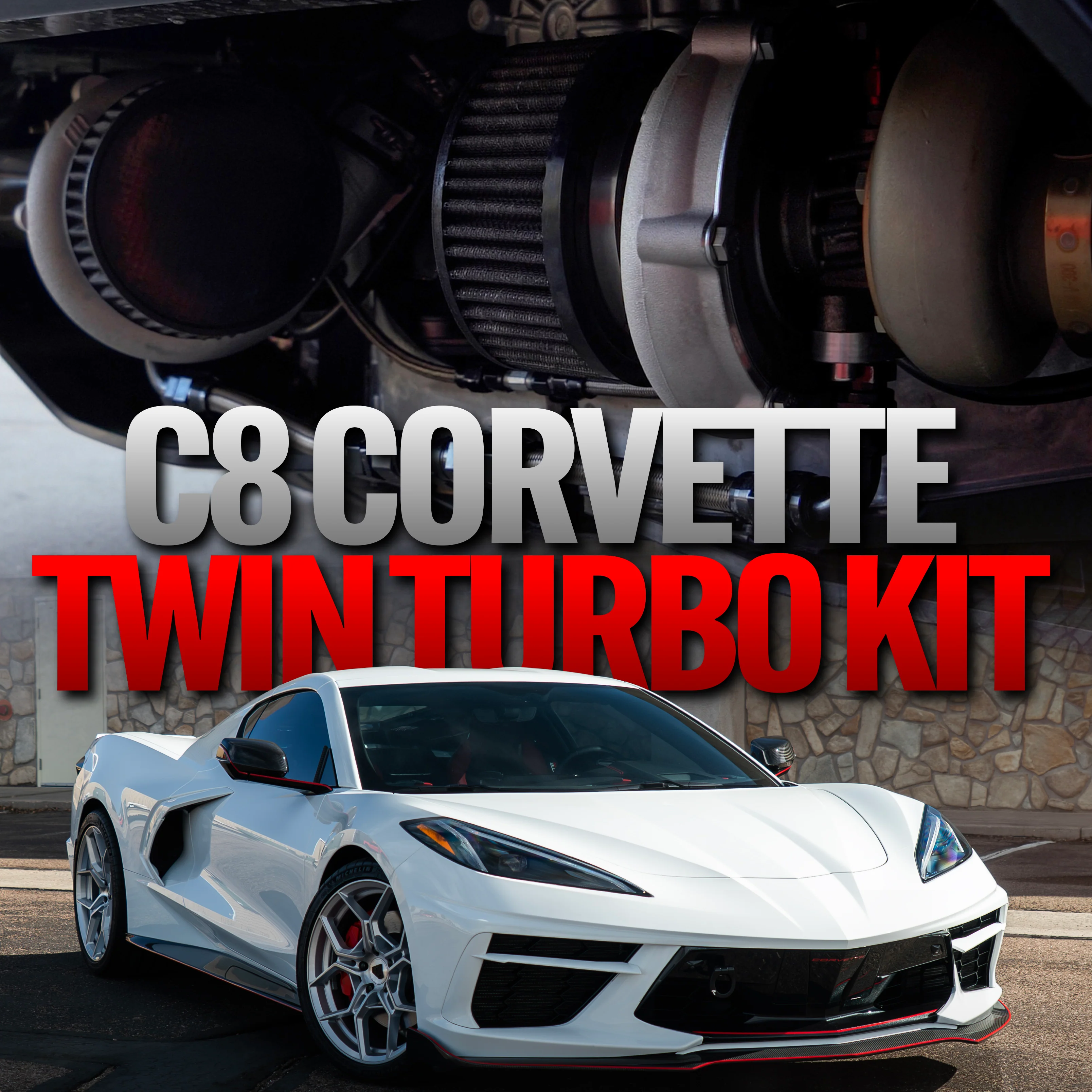 C8 Corvette Twin Turbo Kit